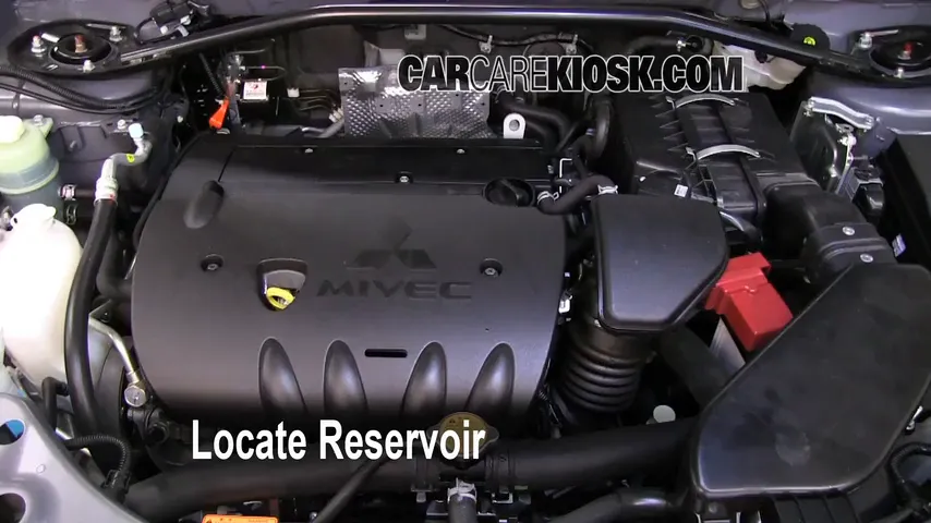 2010 Mitsubishi Outlander ES 2.4L 4 Cyl. Windshield Washer Fluid